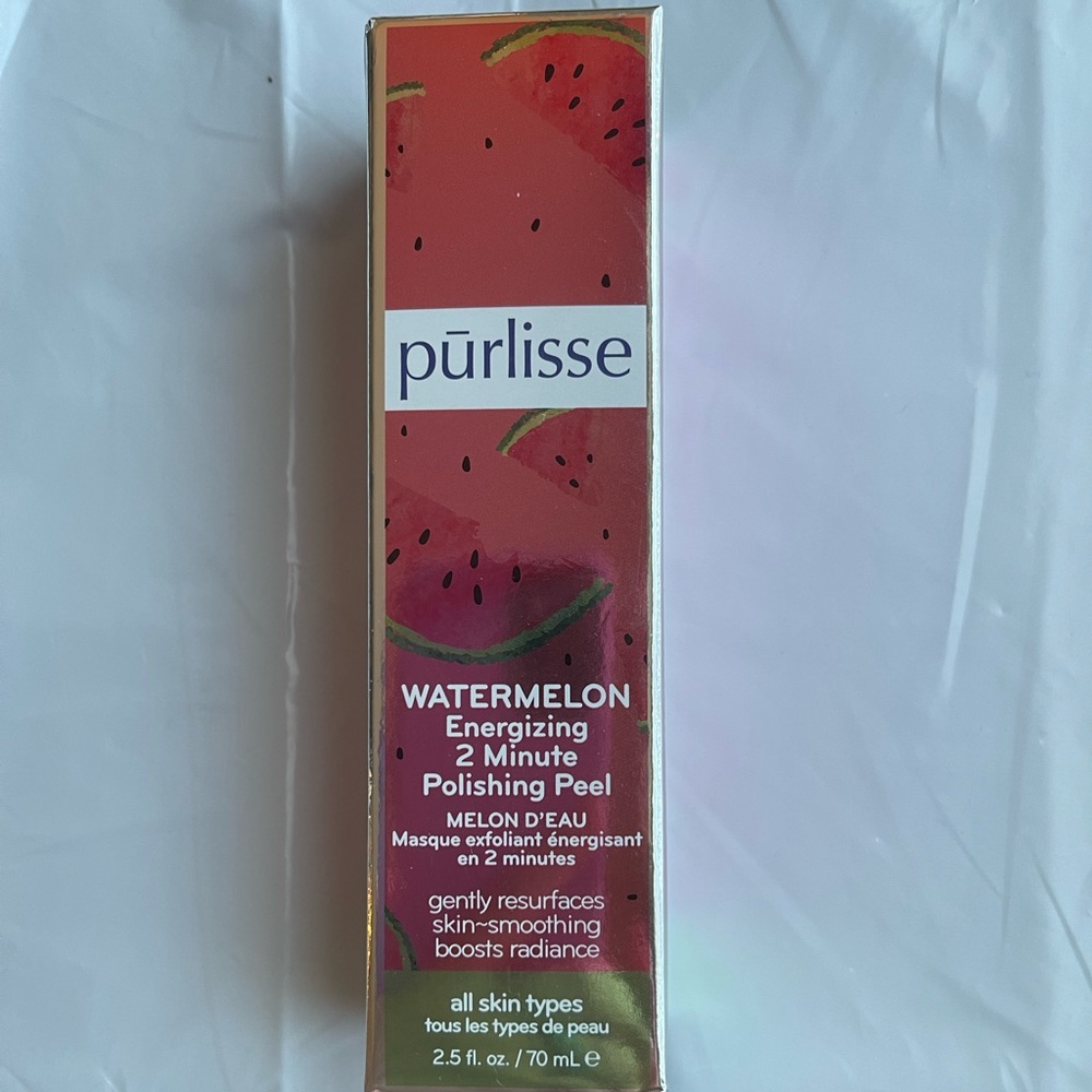 Pūrlisse Watermelon Energizing 2 minute Polishing Peel